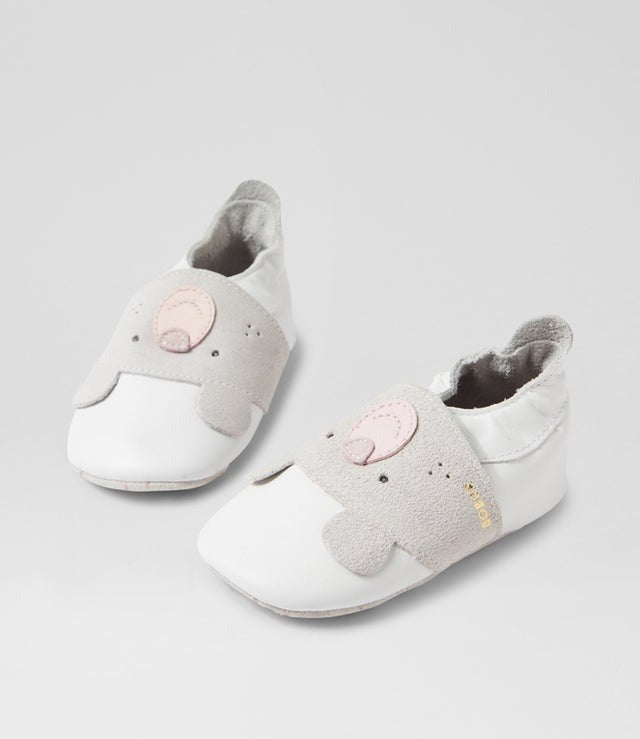 Bobux Soft Soles Cub - White