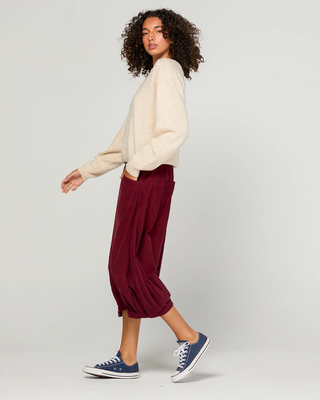 Guru Corduroy Pant - Merlot Was $209 NOW