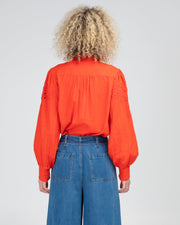 Clementine Shirt - Poppy Red