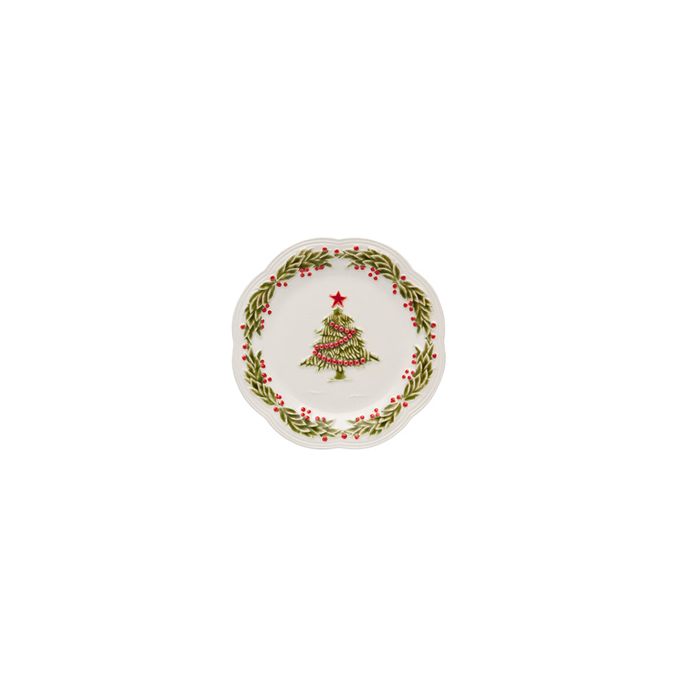 DUE OCTOBER Christmas Fruit Plate - 21cm
