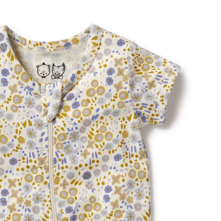 Little Meadow Organic Boyleg Zipsuit