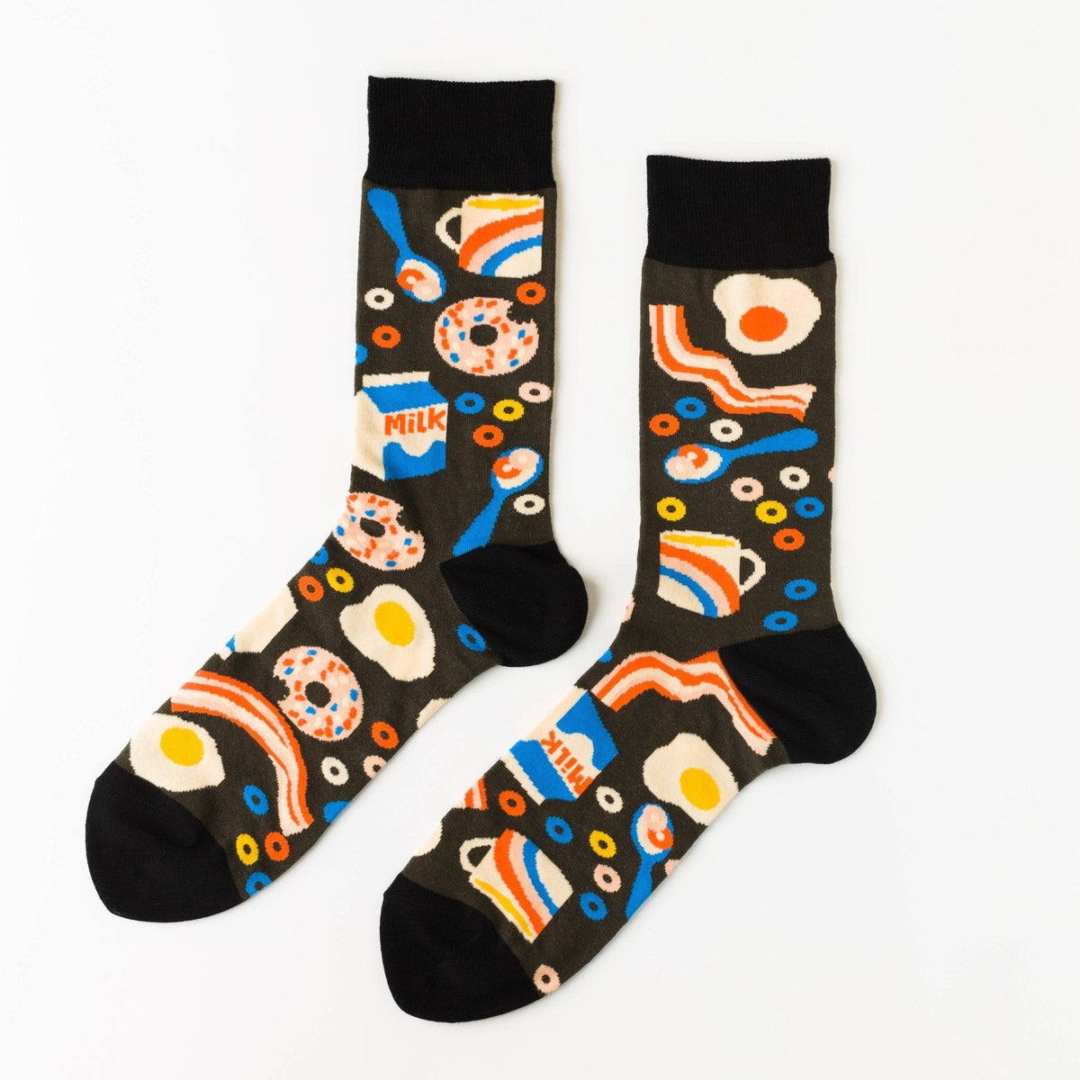Mens Socks - Breakfast