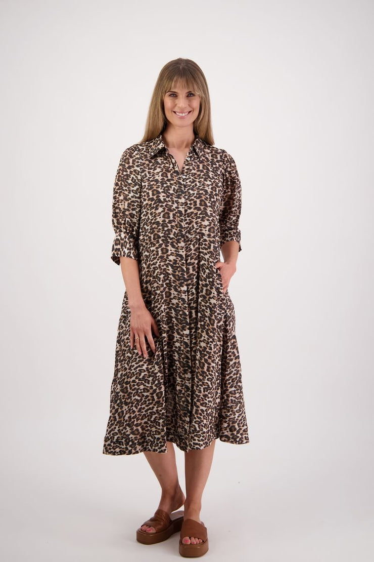 Christine Dress - Leopard
