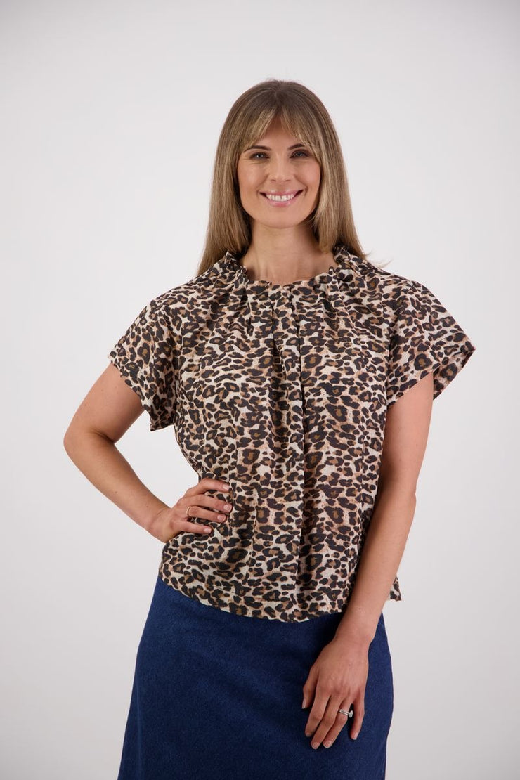 Pia Top - Leopard