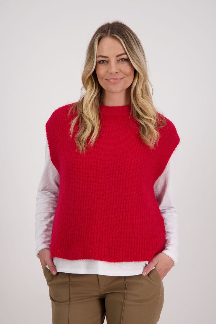 Briarwood Vickie Vest - Red - Last One
