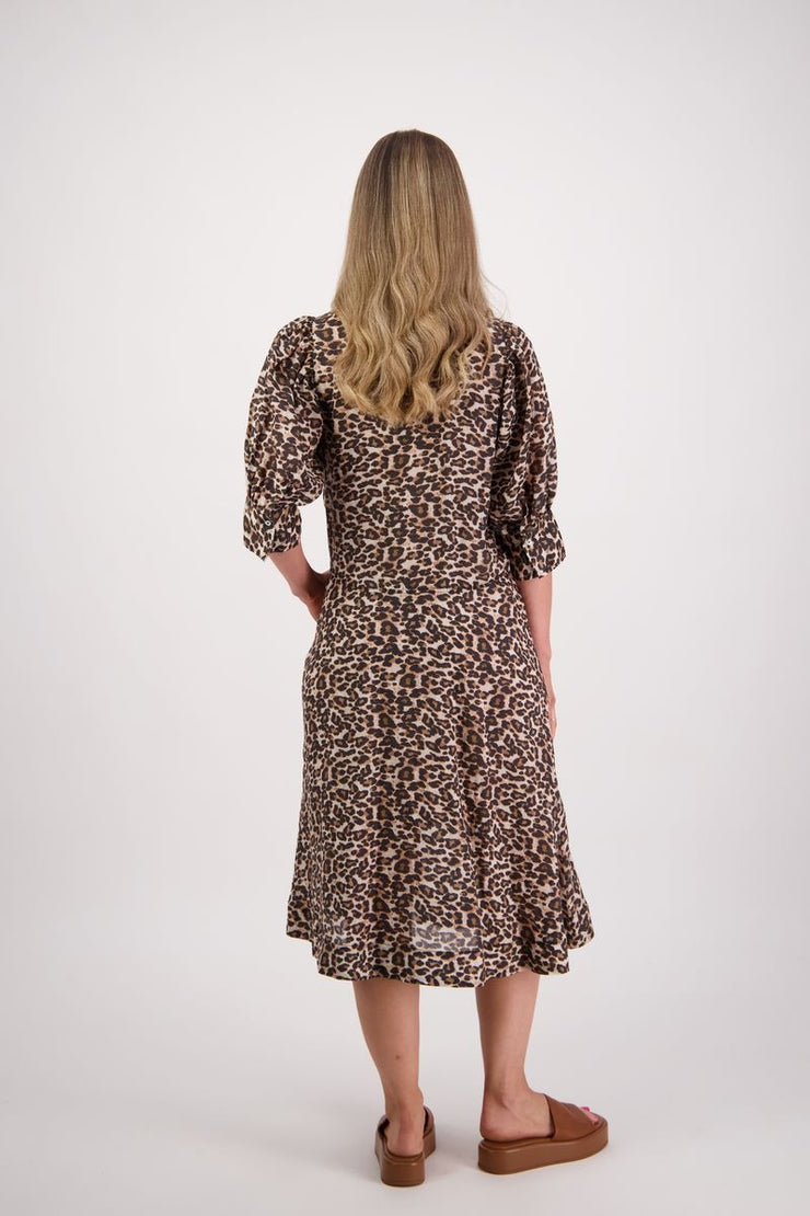 Christine Dress - Leopard