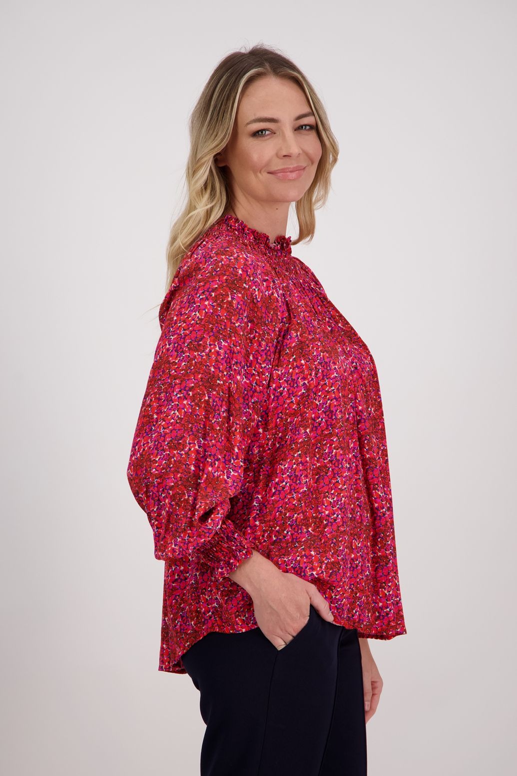 Briarwood Hollis Top - Red Floral Was $299 Now