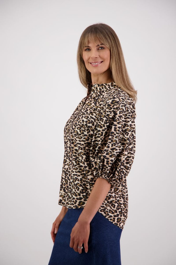 Samantha Shirt - Leopard