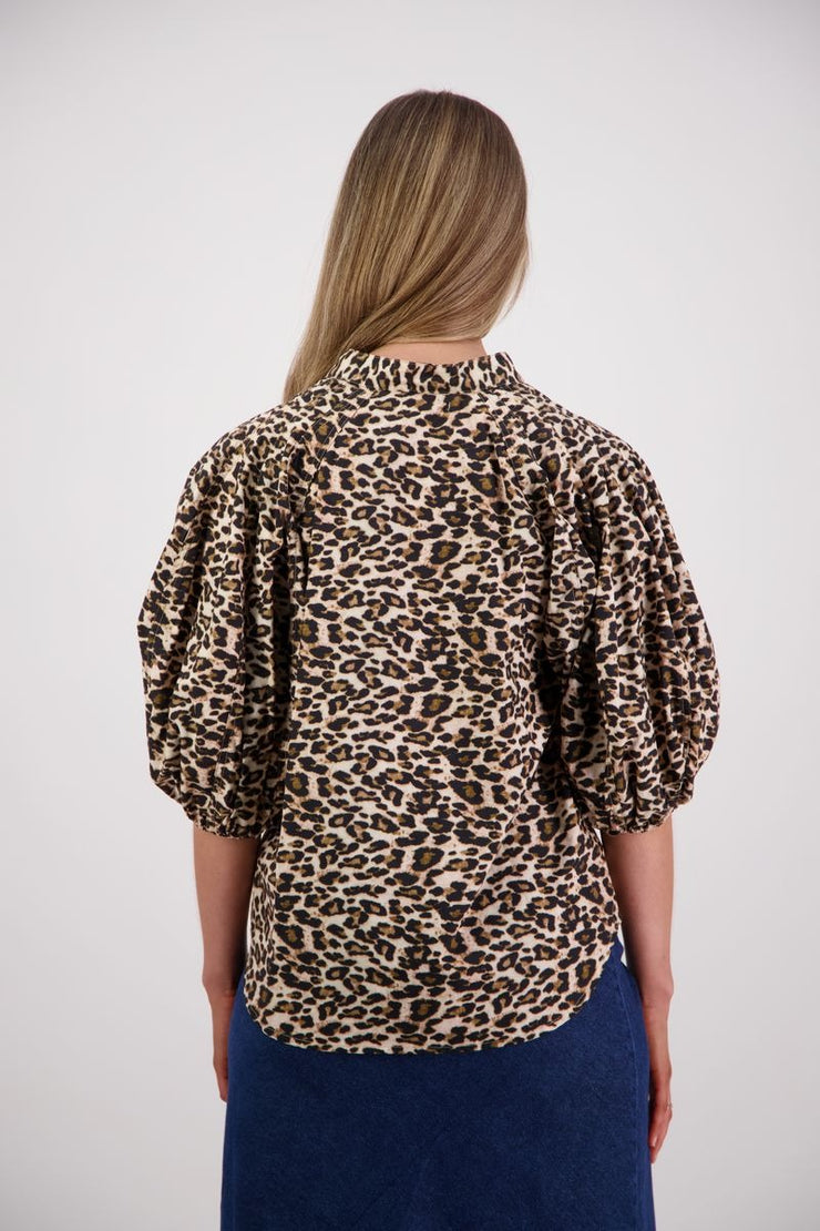 Samantha Shirt - Leopard
