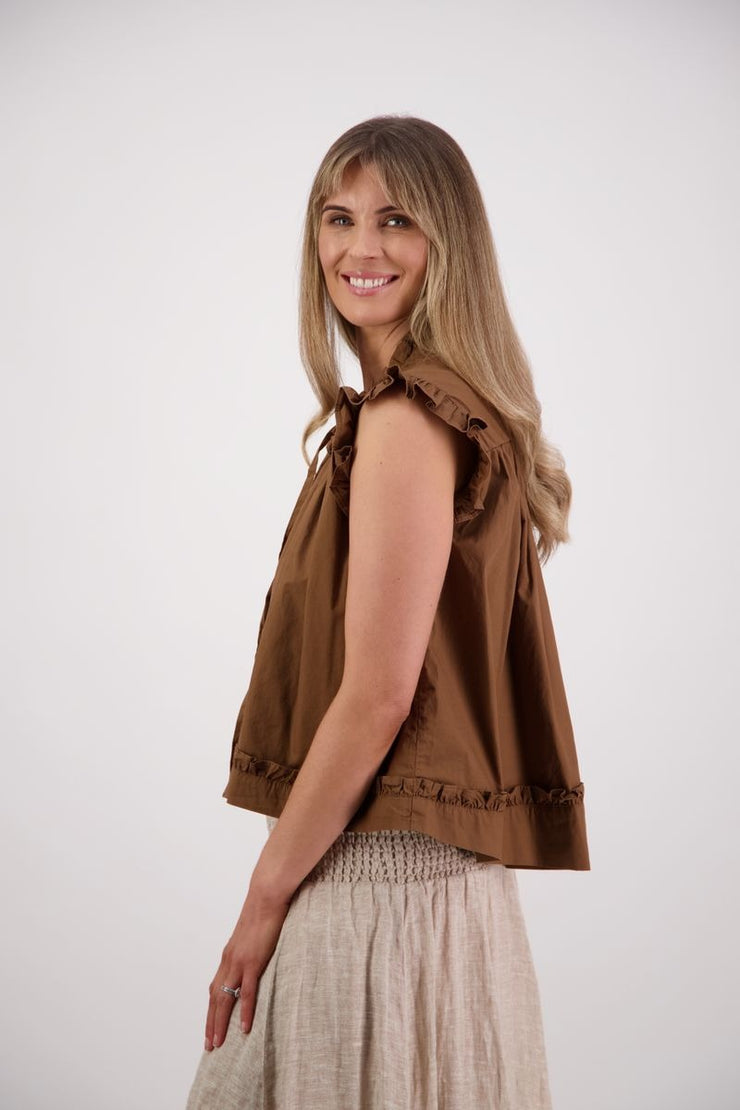 Skye Top - Tan