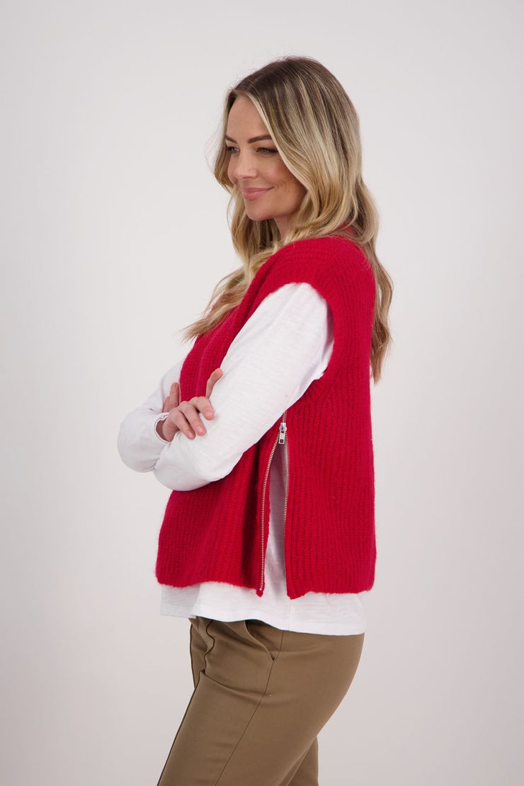 Briarwood Vickie Vest - Red - Last One