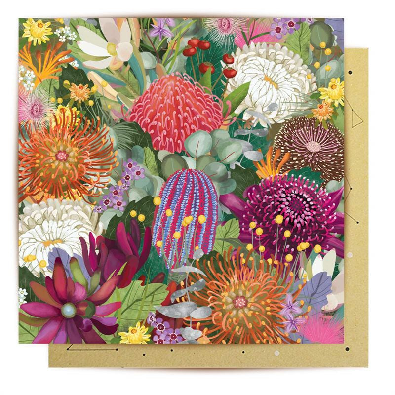Blush Blooms Floral - Mini Card