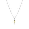 Sterling Silver Binary Gemstone Necklaces