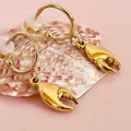 Crab Claw Half Hoops