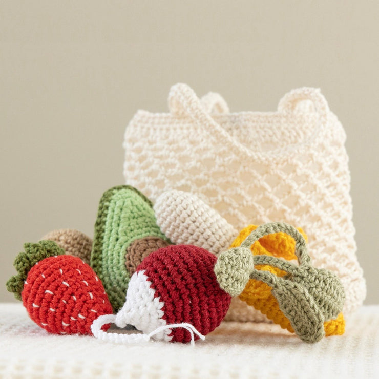 Crochet Mini Fruit & Vegetable Produce Bag