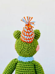 Crochet Crocodile - Olive