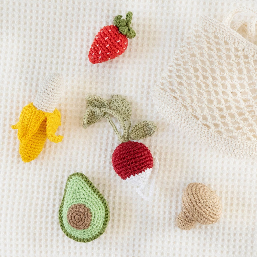 Crochet Mini Fruit & Vegetable Produce Bag