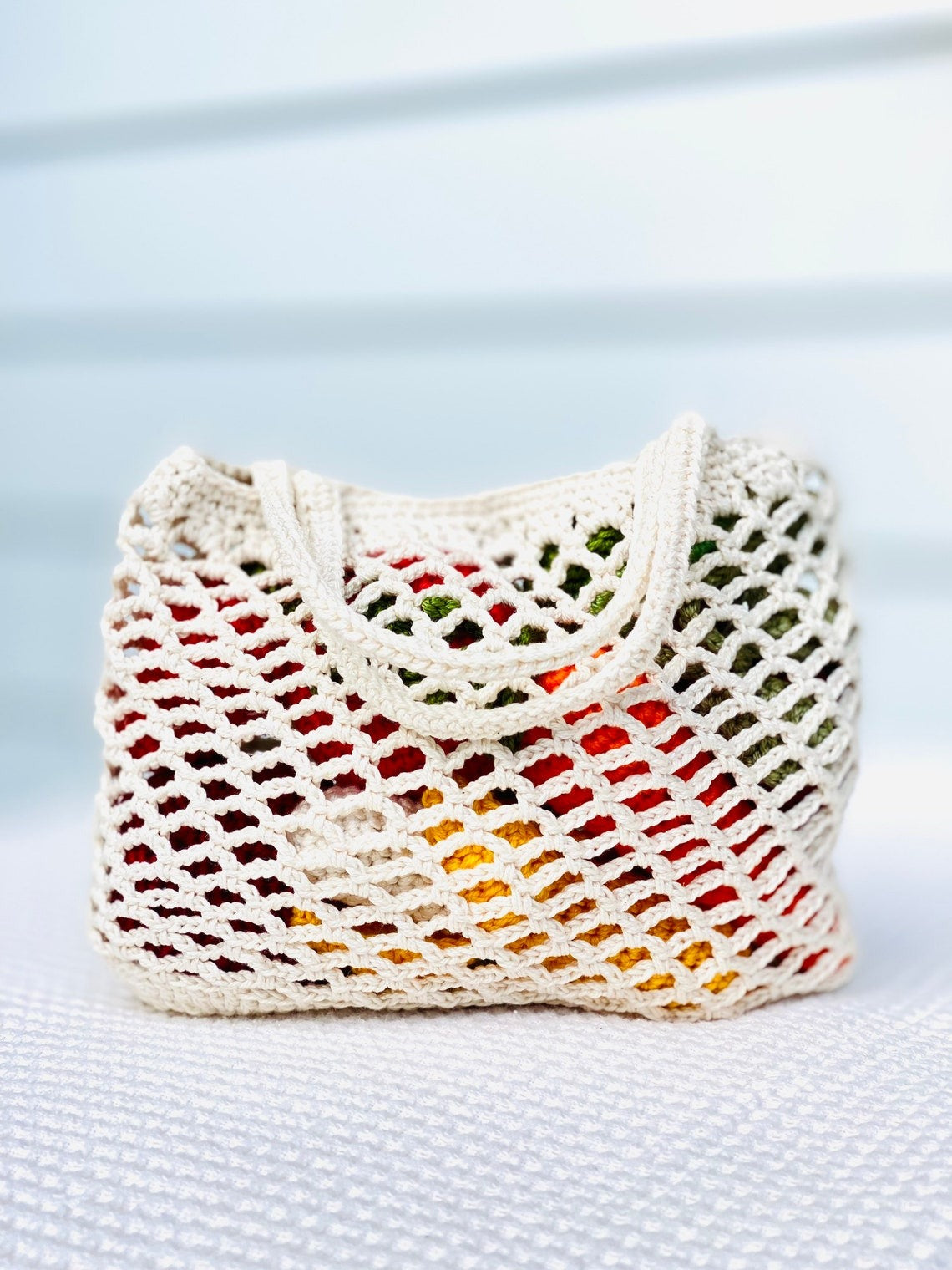 Crochet Mini Fruit & Vegetable Produce Bag