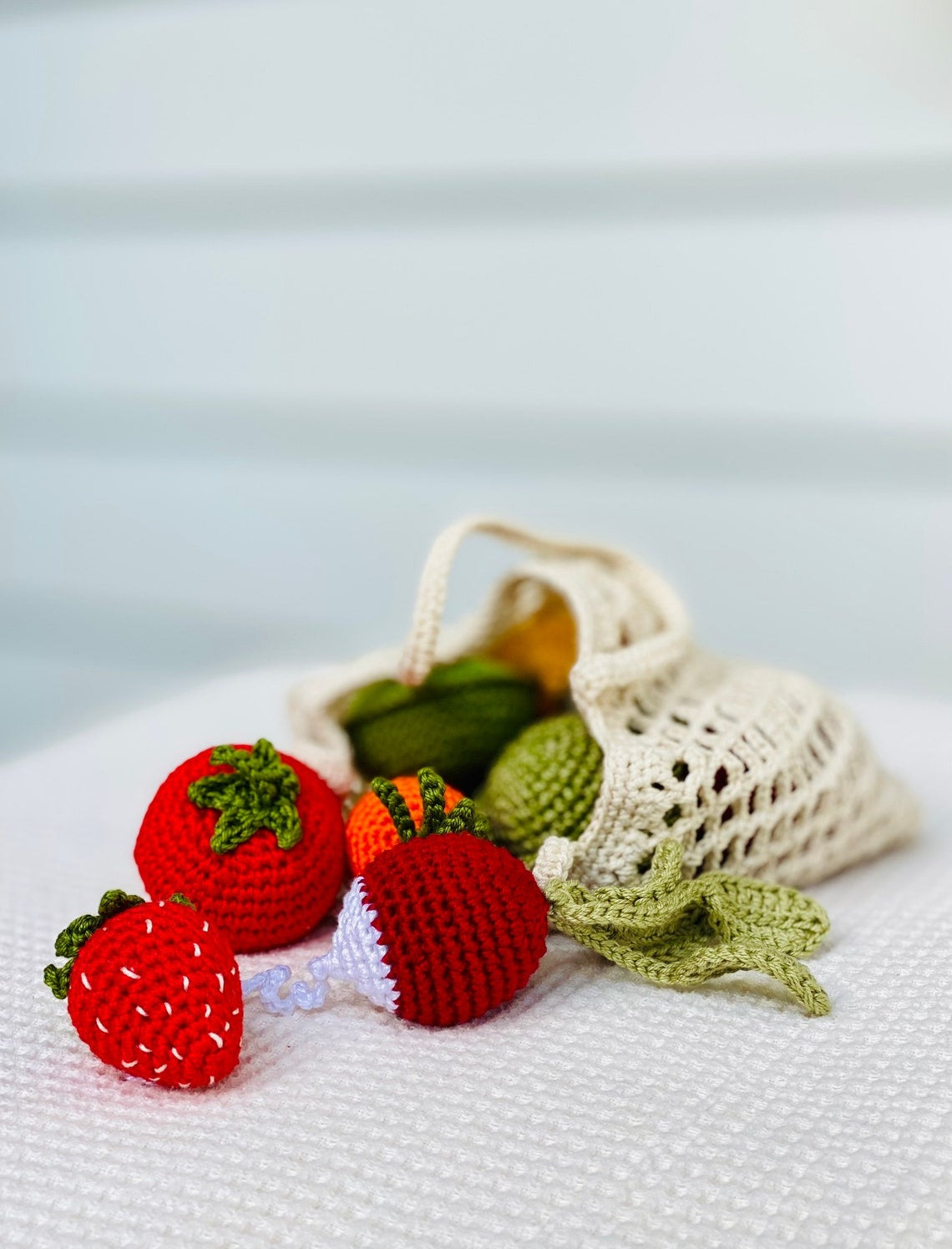 Crochet Mini Fruit & Vegetable Produce Bag