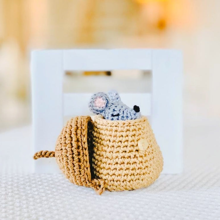 Crochet Mini Mouse In Acorn