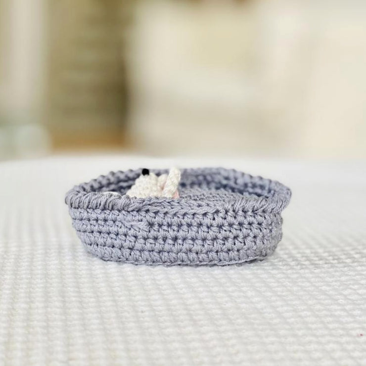 Crochet Mini Mouse in Crib
