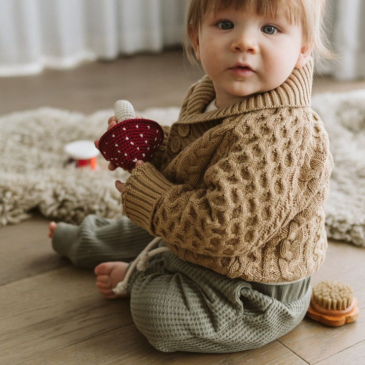 Crochet Toadstool Rattle