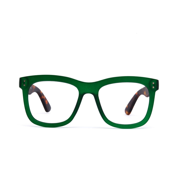 11am Reader Glass - Green
