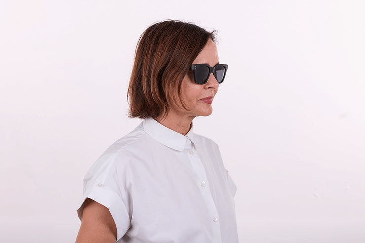 10 am Reader Sunglasses - Black