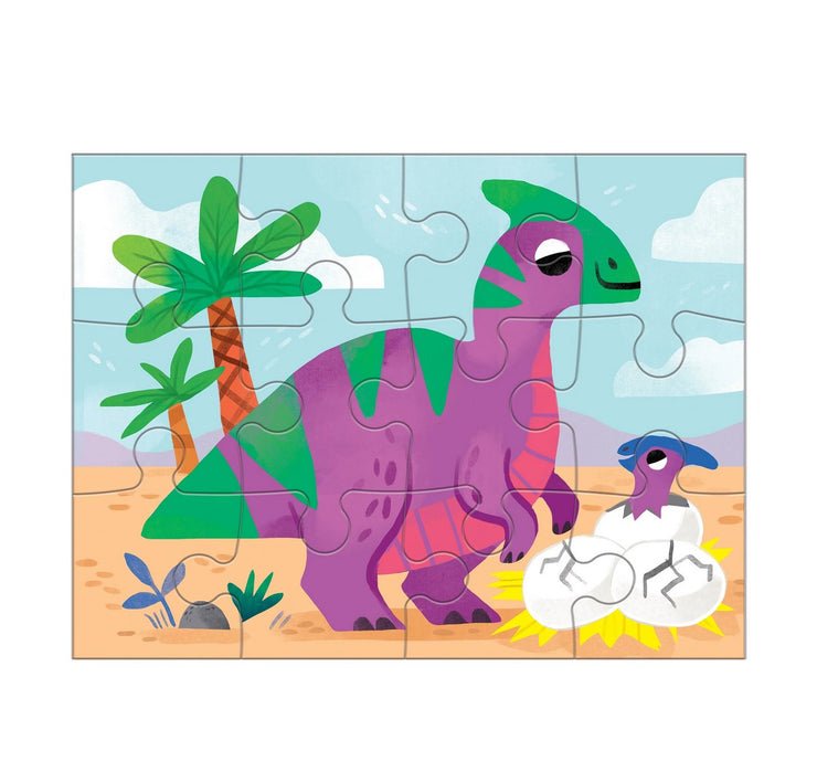 4-in-a-Box Puzzle Sets, Dino Friends