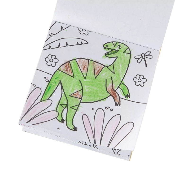 Dinoland Carry Along Colouring Book & Crayon Set