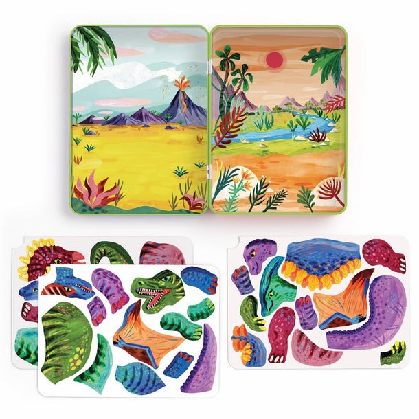 Dino Mix-Up Magnetic Build-It