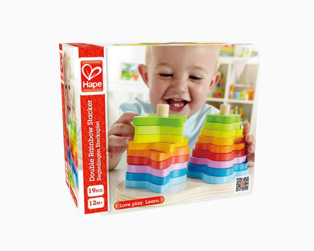Hape Double Rainbow Stacker