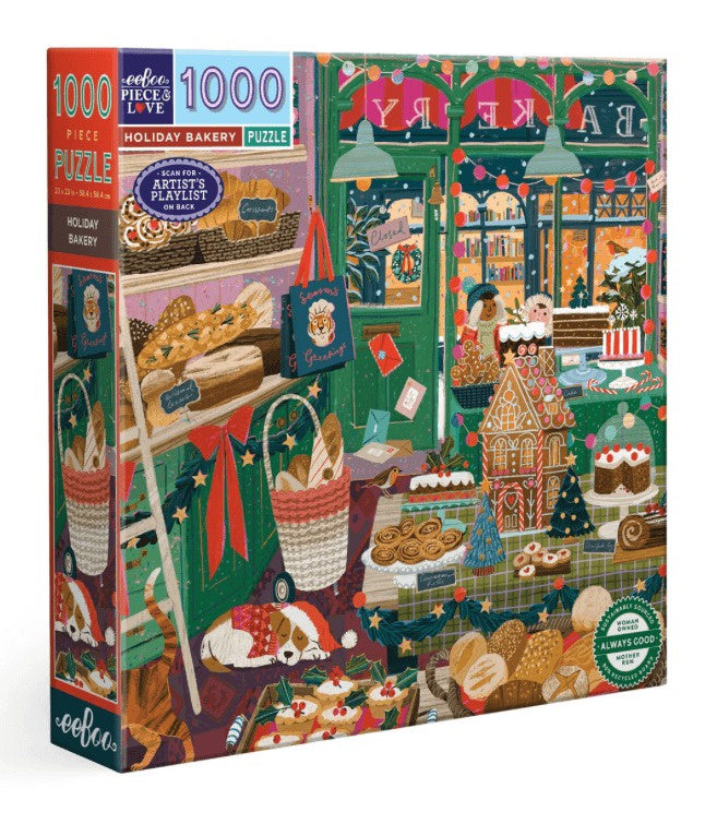 1000 Piece Puzzle - Holiday Bakery
