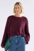 Elk Agna Sweater - Merlot