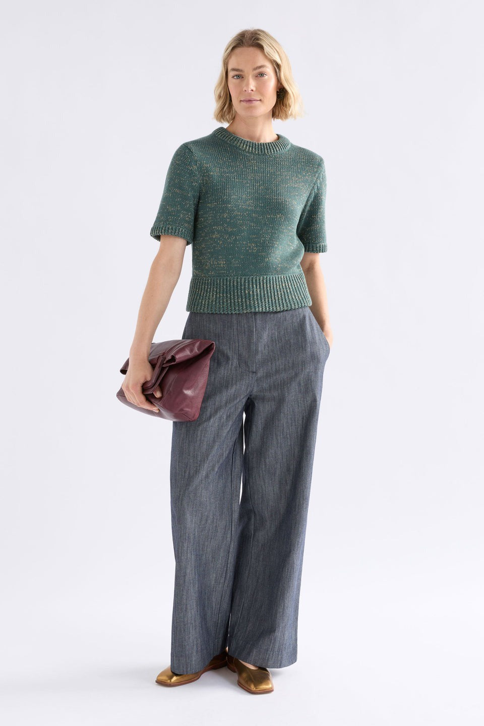 Elk Albers Pant - Dark Denim was $329 Now