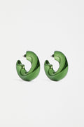 Elk Askla Earrings - Milan Green