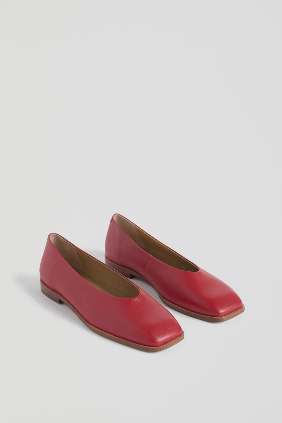 Elk Feldde Flat Shoes - Red