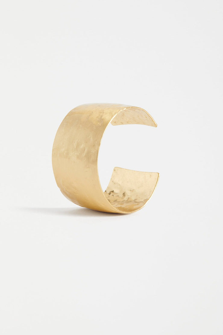 Elk Gild Cuff Bangle -Gold