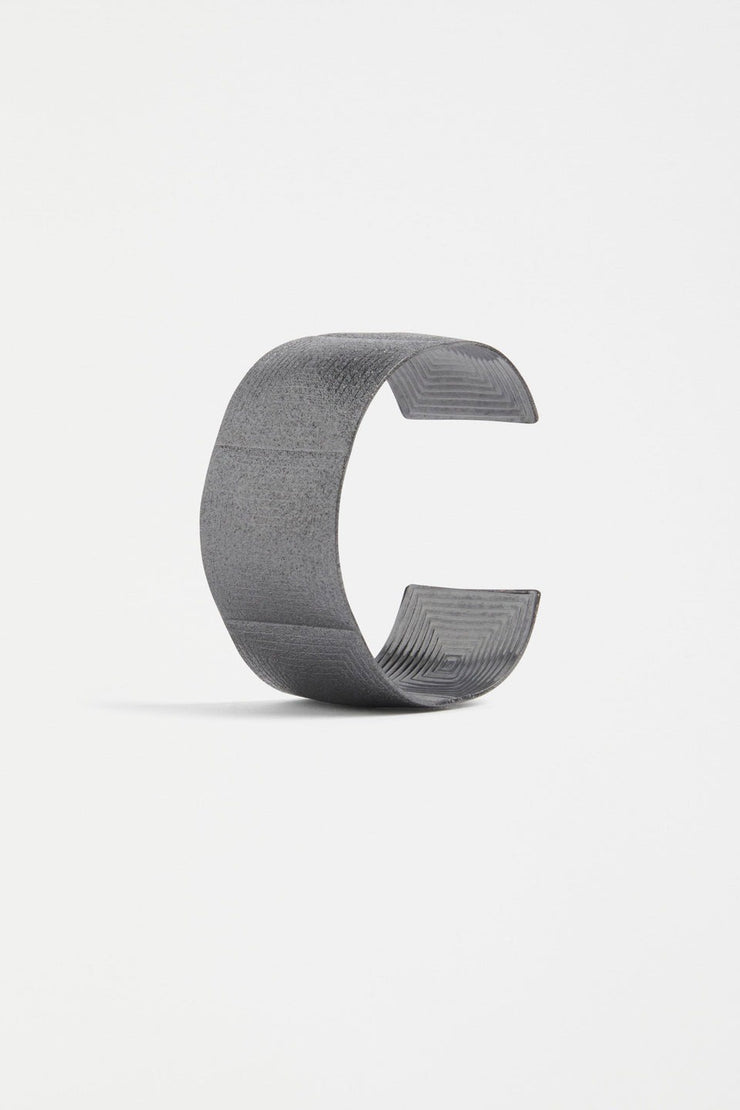 Elk Metri Cuff Bangle -Gunmetal