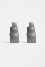 Elk  Metri Drop Earrings - Gunmetal