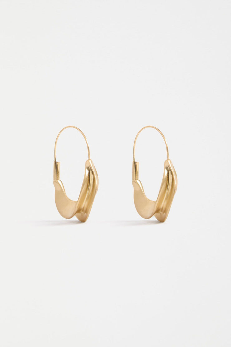 Elk Siita Hoop Earrings - Gold