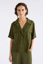 Elk Eine Shirt - Bright Olive