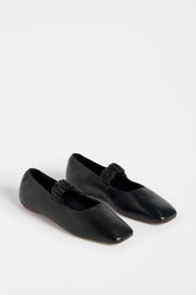 Elk Kuren Flat Shoe - Black