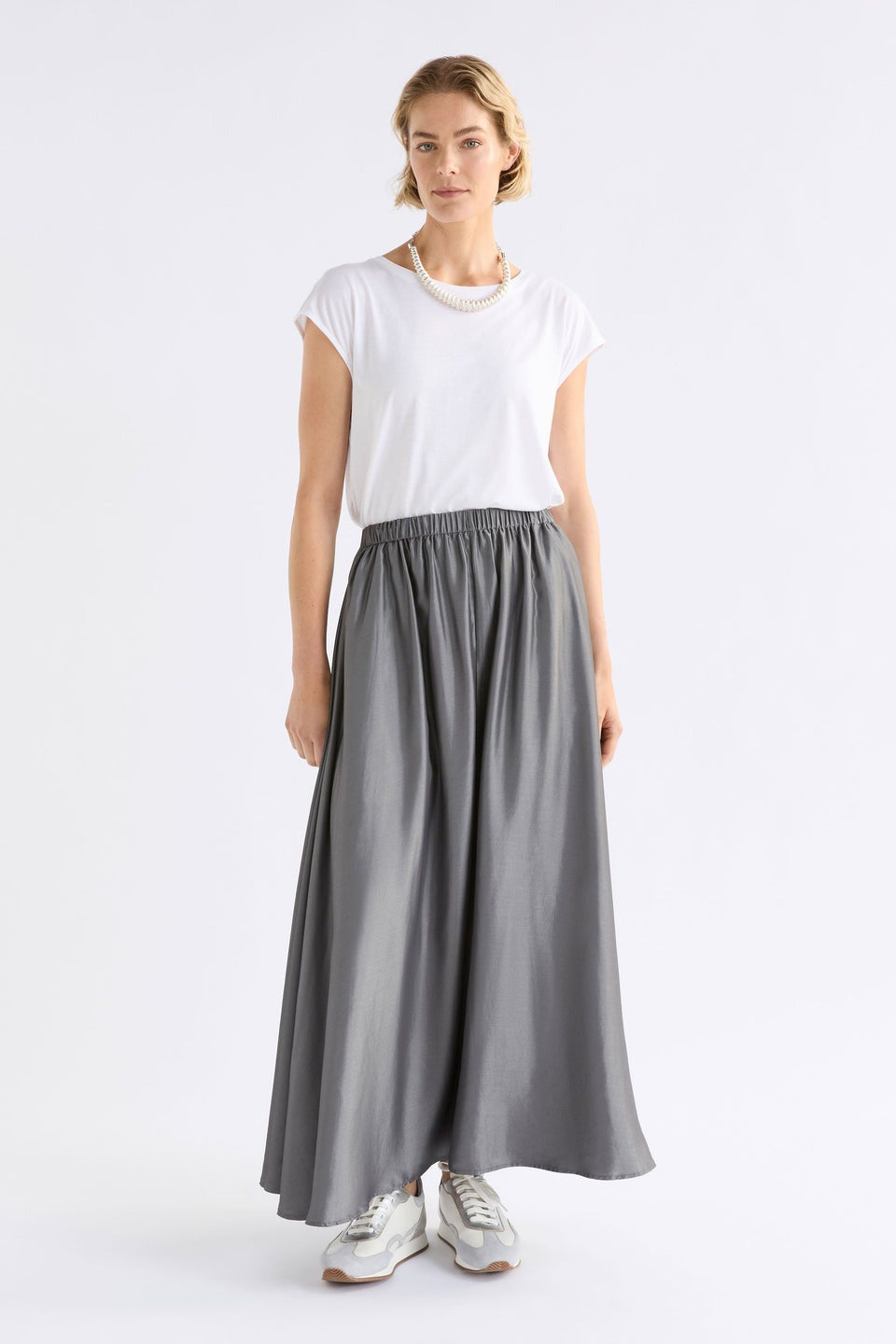 Elk Lissu Skirt - Silver/Black Was $369 NOW