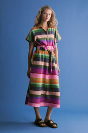 Elk Tilko Shirt Dress - Lysbro Print