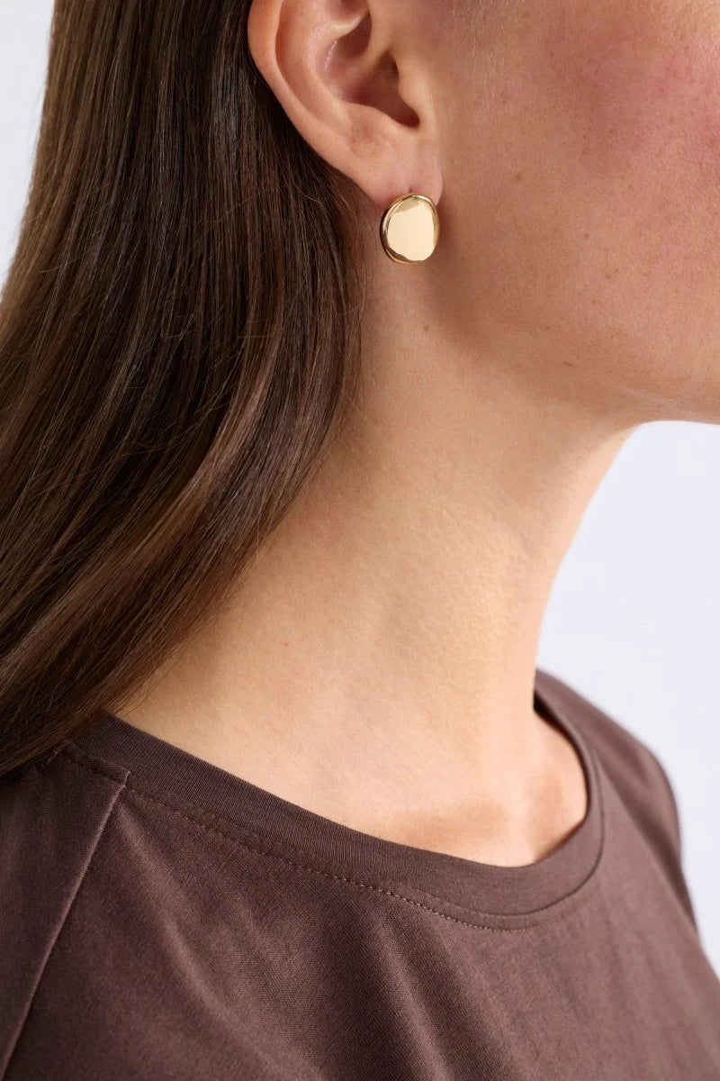 Atur Mini Stud Earrings - Espresso