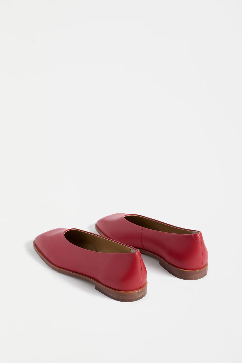 Elk Feldde Flat Shoes - Red