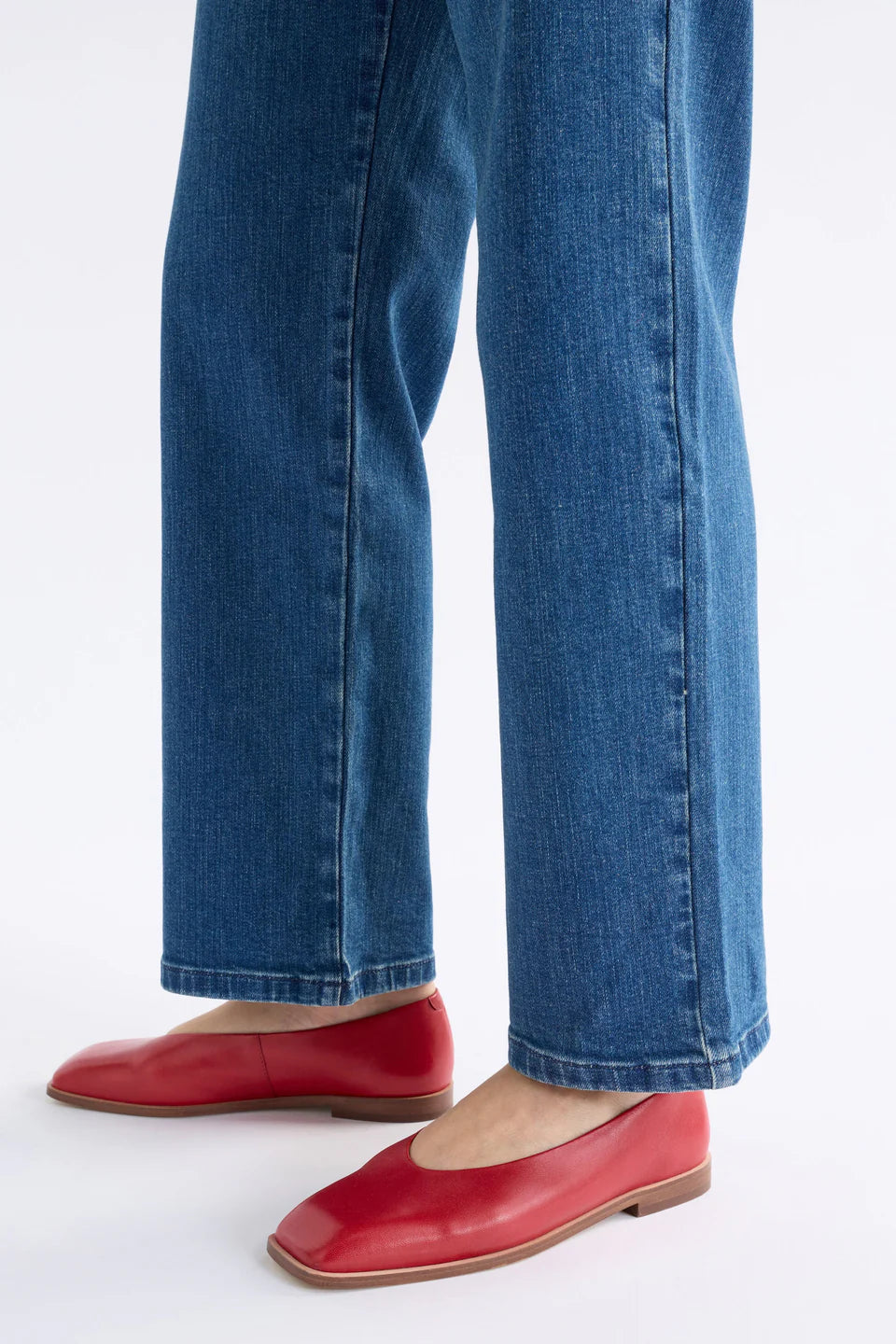 Elk Feldde Flat Shoes - Red