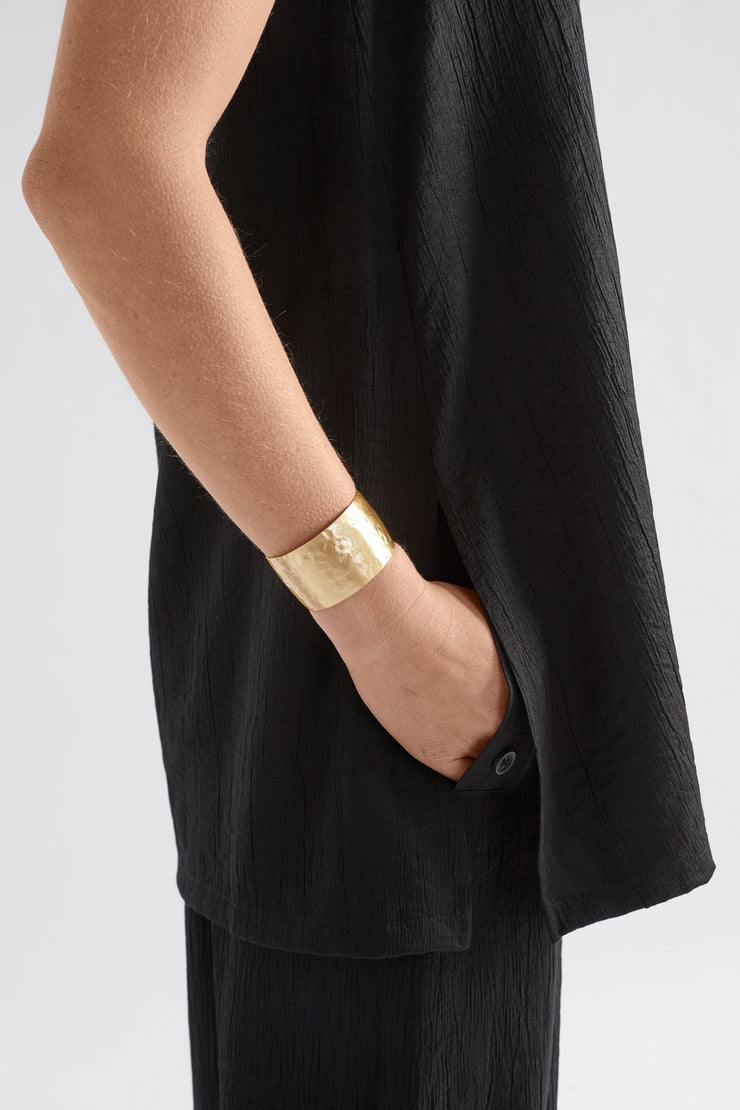 Elk Gild Cuff Bangle -Gold