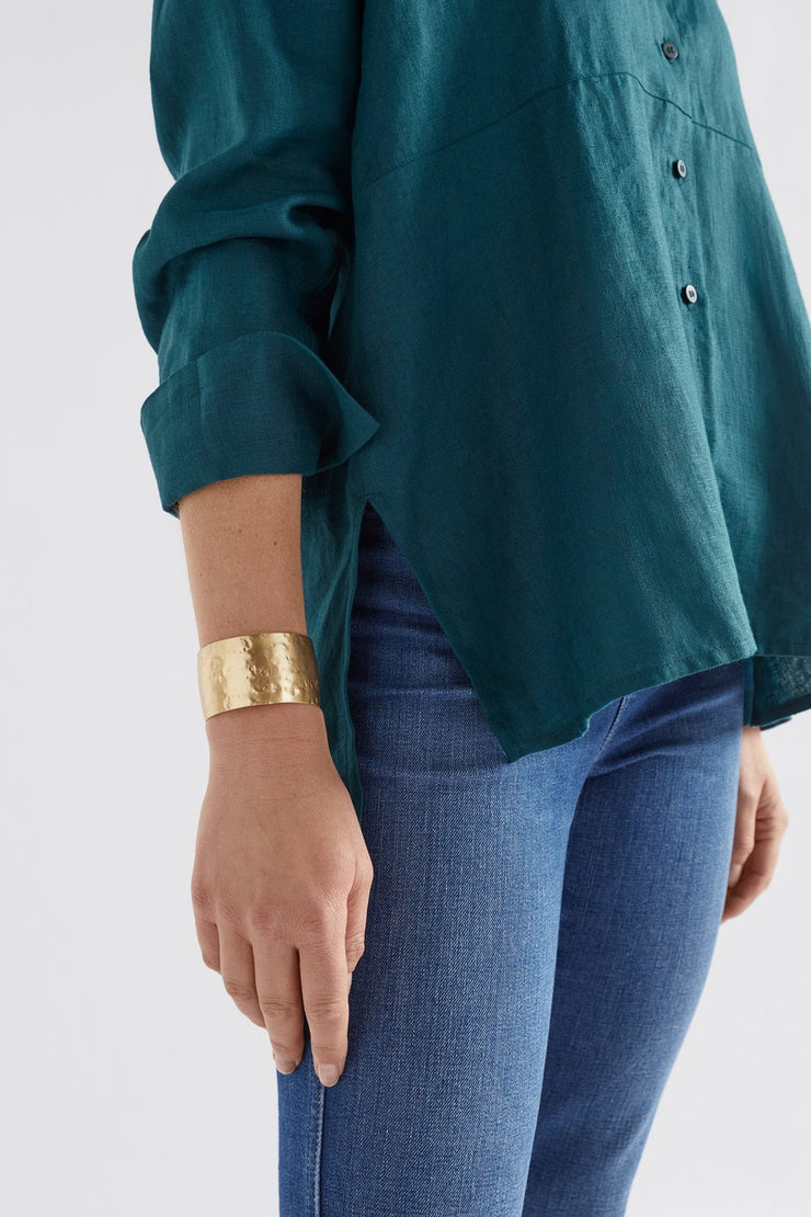 Elk Gild Cuff Bangle -Gold